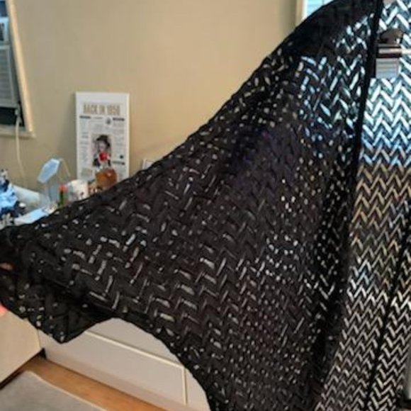 Elodie Chevron Open Weave Cardigan (Junior) - Picture 5 of 6